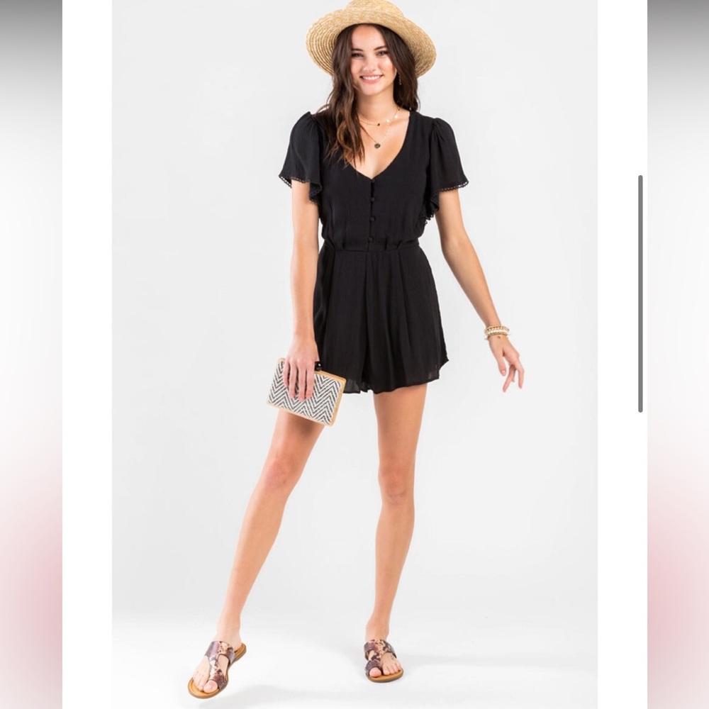 Florence Flutter Sleeve Romper